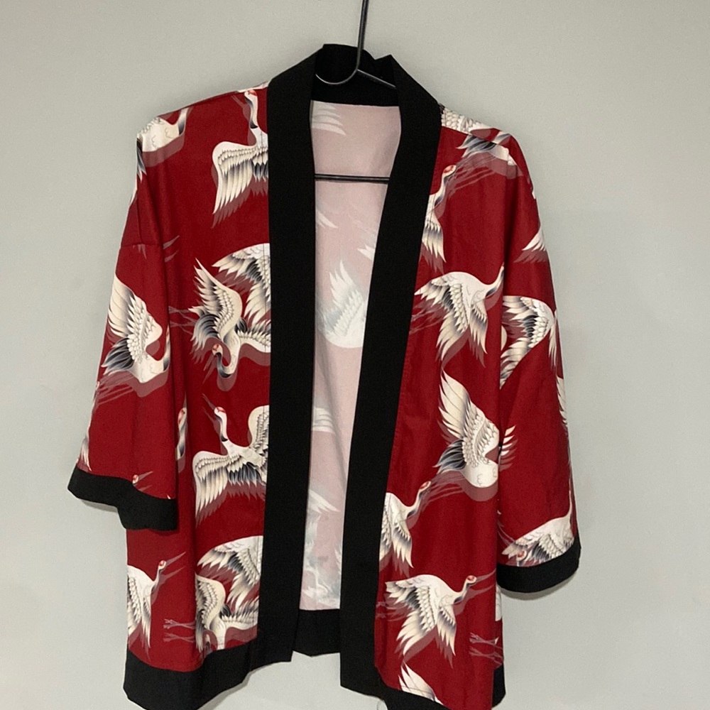 Kimono printed top